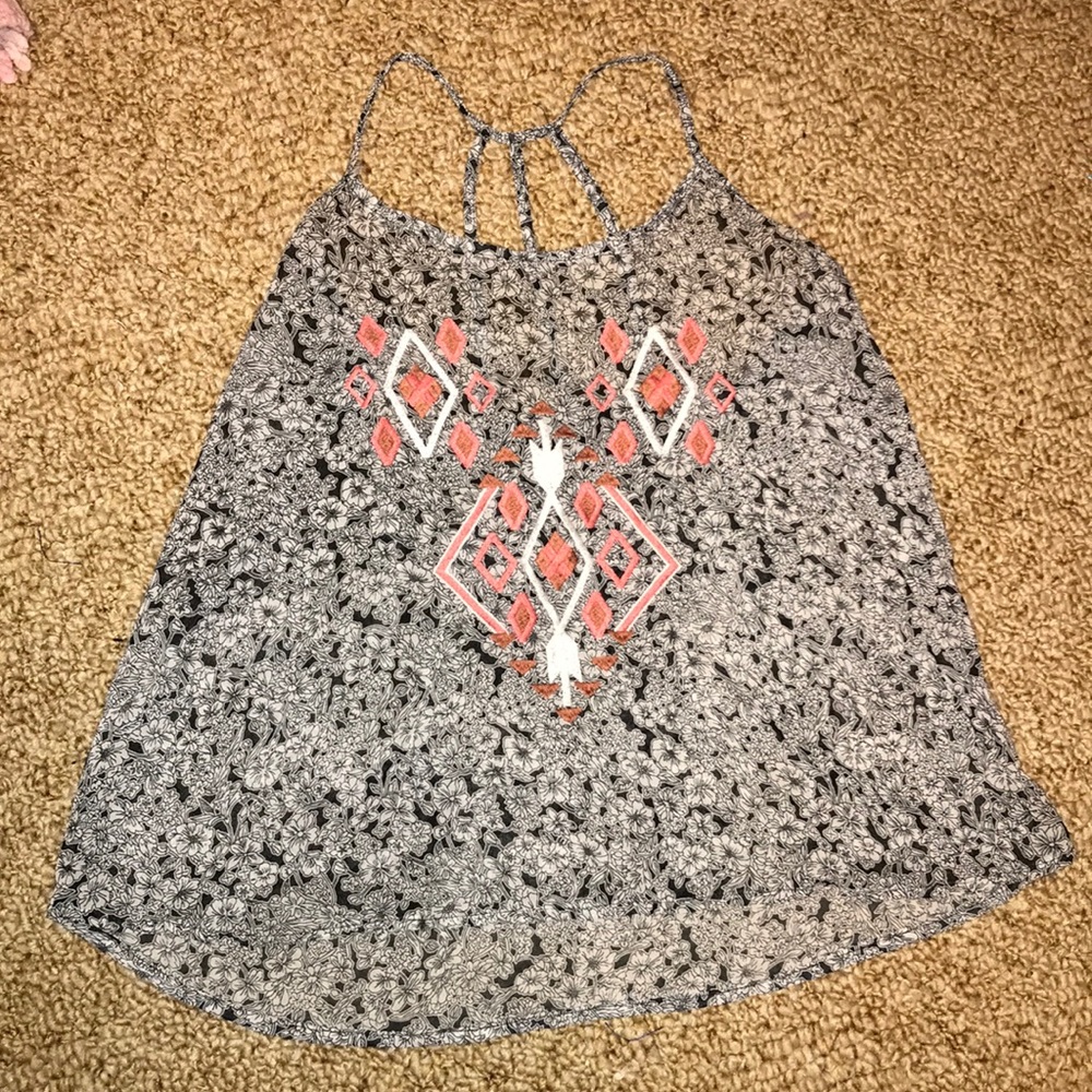 Floral Strappy Tunic
